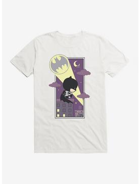 DC Comics Batman Chibi Bat Signal T-Shirt, WHITE, hi-res