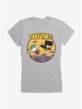 DC Comics Batman Chibi Joker Fight Girls T-Shirt, HEATHER, hi-res