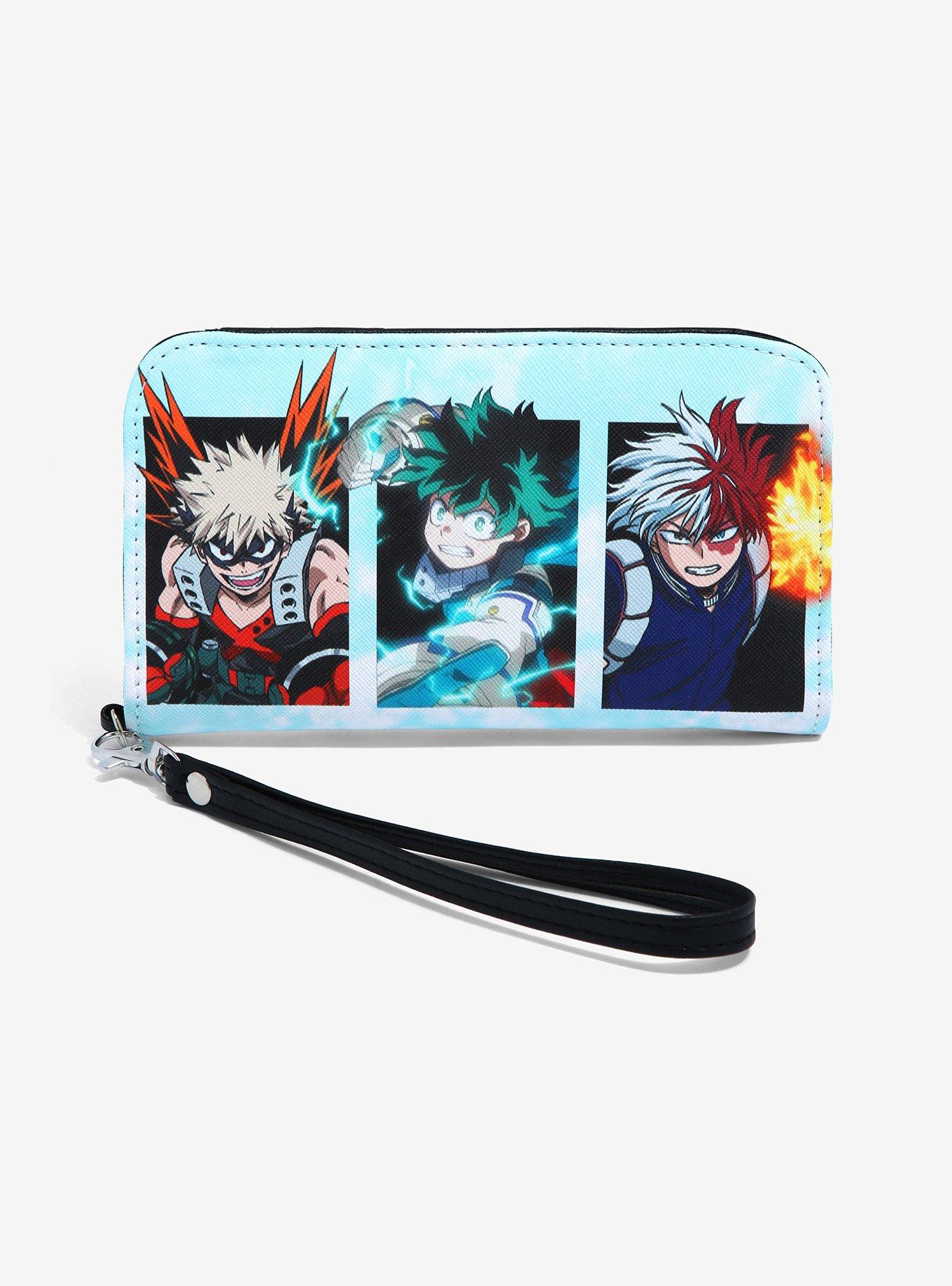 My Hero Academia Trio Tech Wallet Hot Topic
