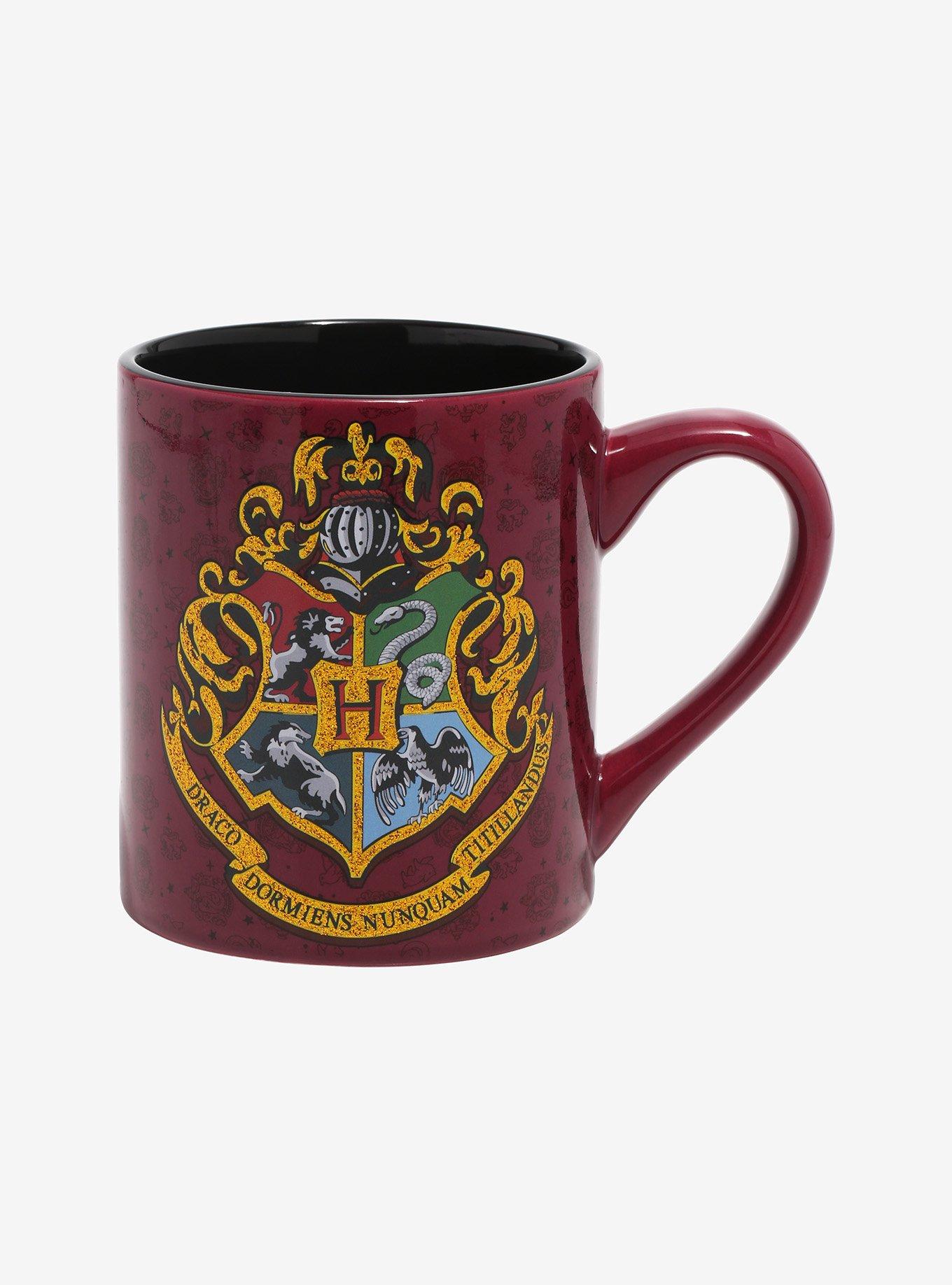 Harry Potter Hogwarts Glitter Crest Mug, , hi-res