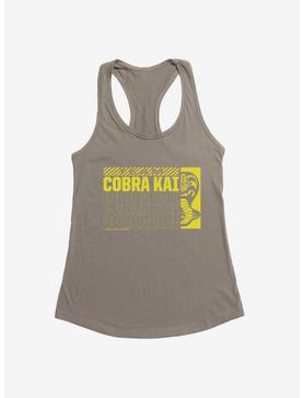 Cobra Kai S4 Logo Girls Tank, WARM GRAY, hi-res