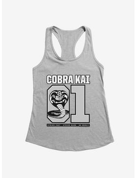 Cobra Kai S4 Varsity Number Girls Tank, HEATHER, hi-res