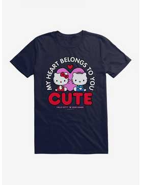 Hello Kitty & Dear Daniel Valentine's Day Heart Belongs To You T-Shirt, , hi-res