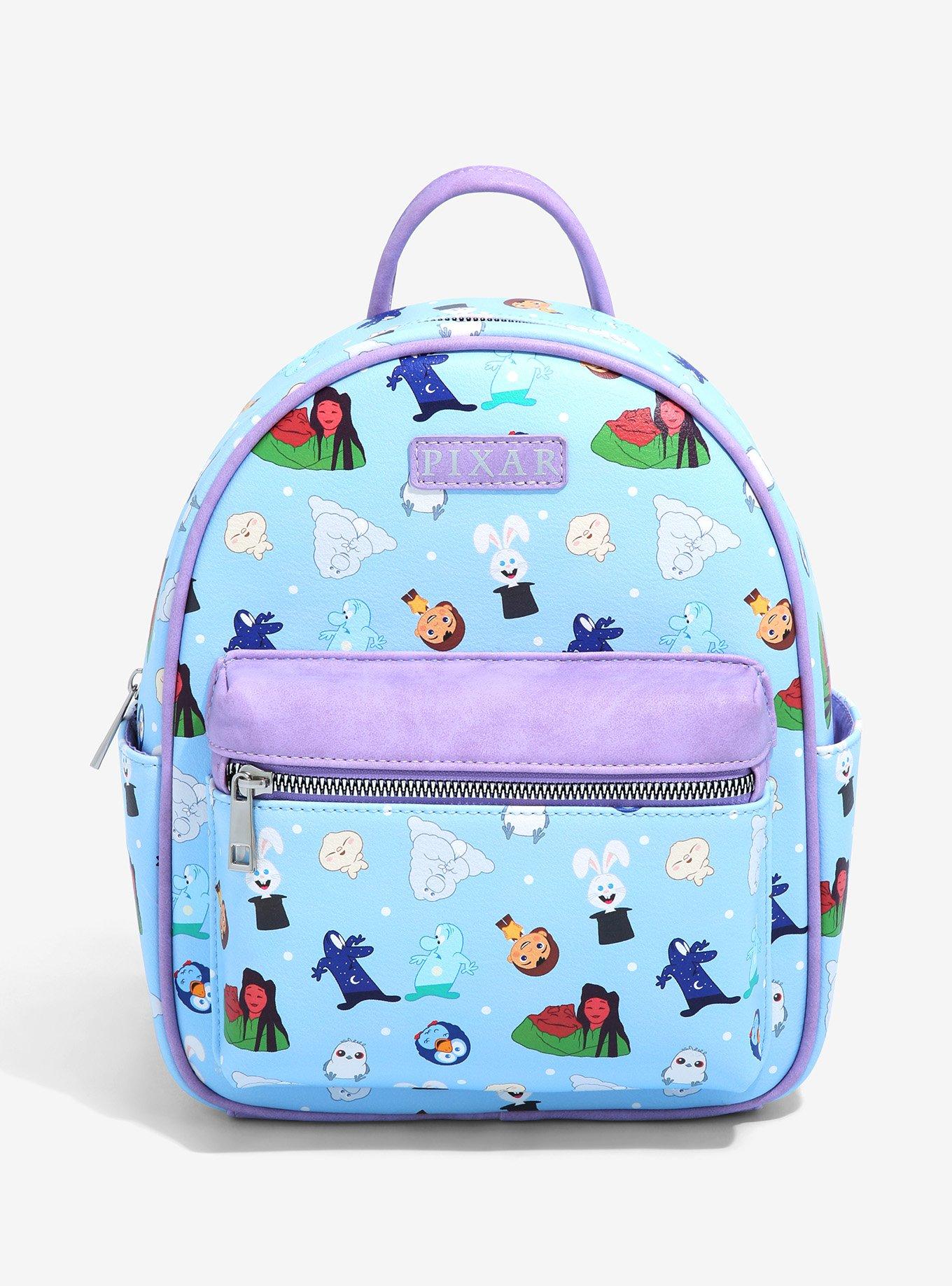 Disney Pixar Shorts Characters Allover Print Mini Backpack - BoxLunch Exclusive, , hi-res