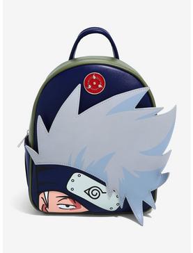 Naruto Shippuden Kakashi Peeking Mini Backpack - BoxLunch Exclusive, , hi-res