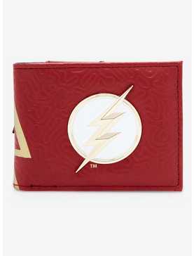 DC Comics The Flash Logo Bifold Wallet - BoxLunch Exclusive, , hi-res