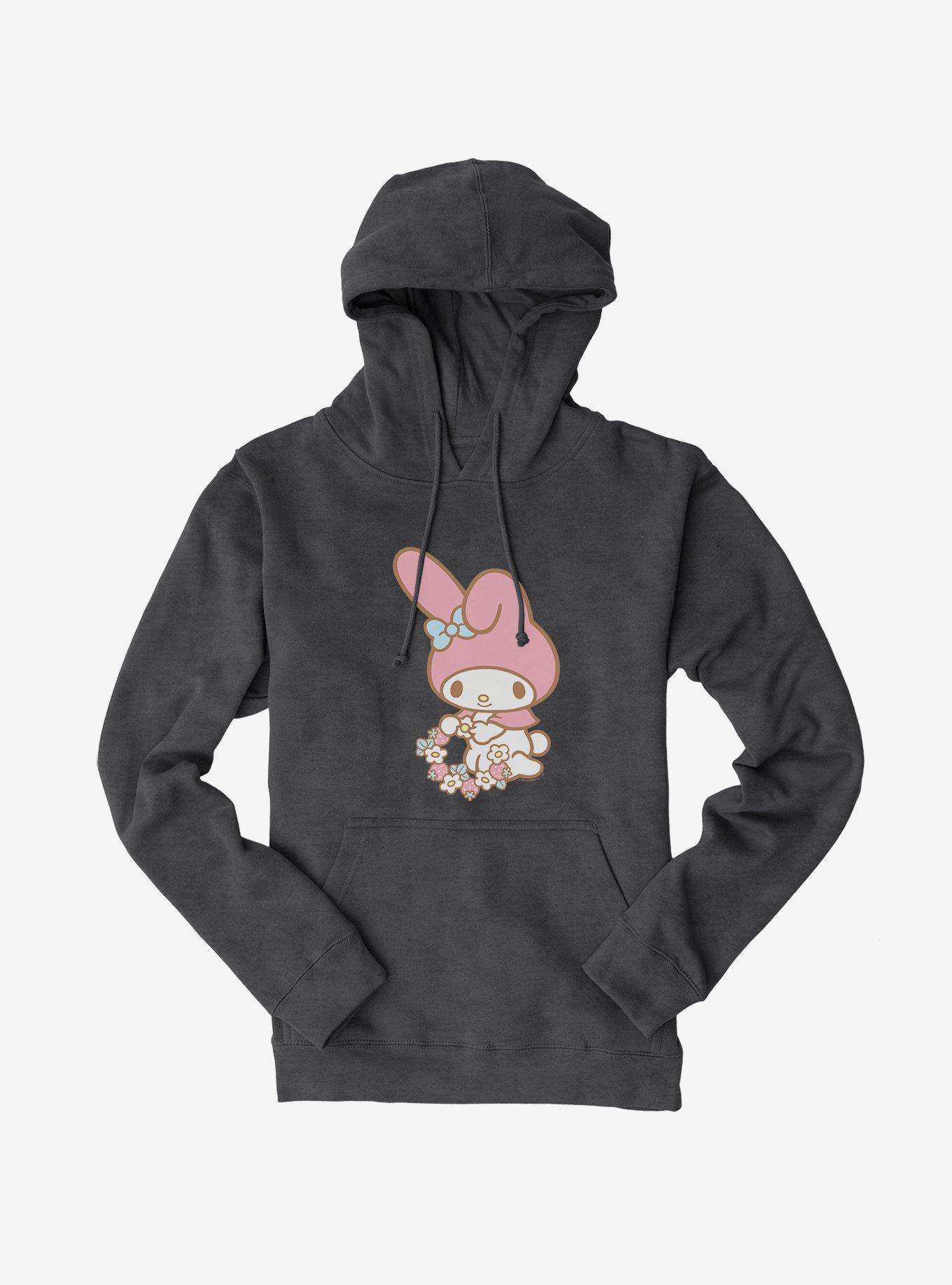 My Melody Picking Flowers Hoodie, , hi-res