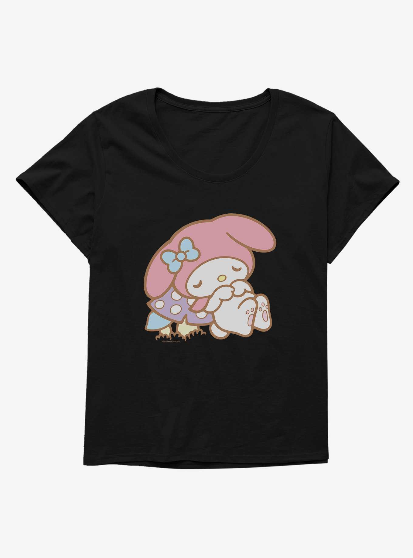 My Melody Napping Girls T-Shirt Plus Size, , hi-res