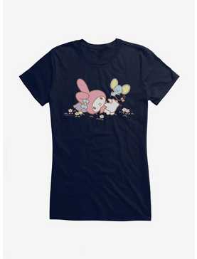My Melody Outside Adventure With Flat Girls T-Shirt, , hi-res