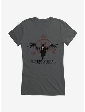 Plus Size Supernatural Castiel Angel Seal Girls T-Shirt, , hi-res