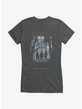 Supernatural Forest Join The Hunt Girls T-Shirt, CHARCOAL, hi-res