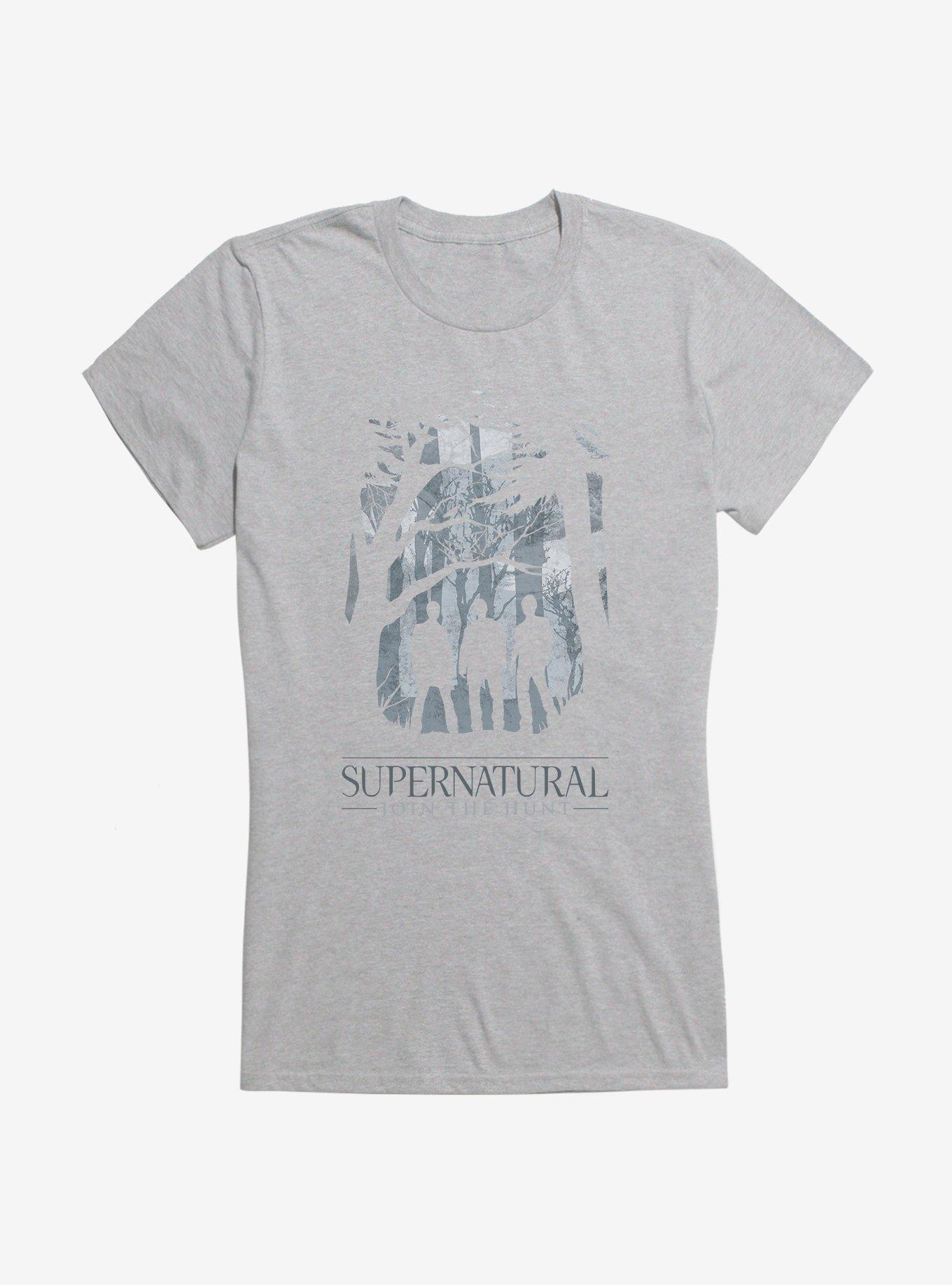 Plus Size Supernatural Forest Join The Hunt Girls T-Shirt, , hi-res