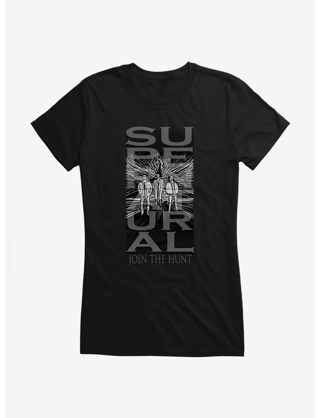 Supernatural Join The Hunt Banner Style Girls T-Shirt, , hi-res