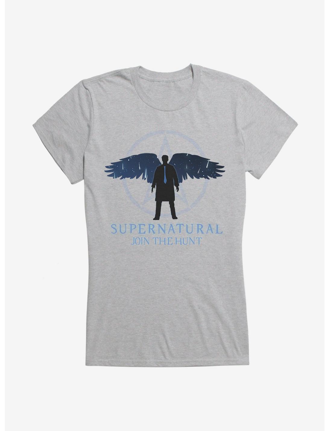 Supernatural Winged Castiel Girls T-Shirt, , hi-res