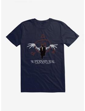 Plus Size Supernatural Castiel Angel Seal T-Shirt, , hi-res