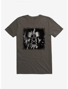 Supernatural Pentagram Split Sam & Dean T-Shirt, , hi-res
