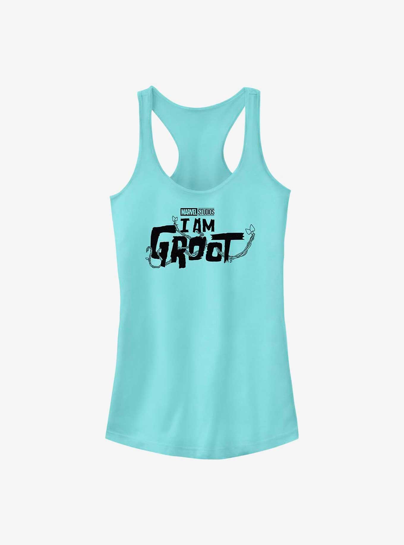 Marvel Guardians Of The Galaxy I Am Groot Tree Logo Girls Tank, , hi-res