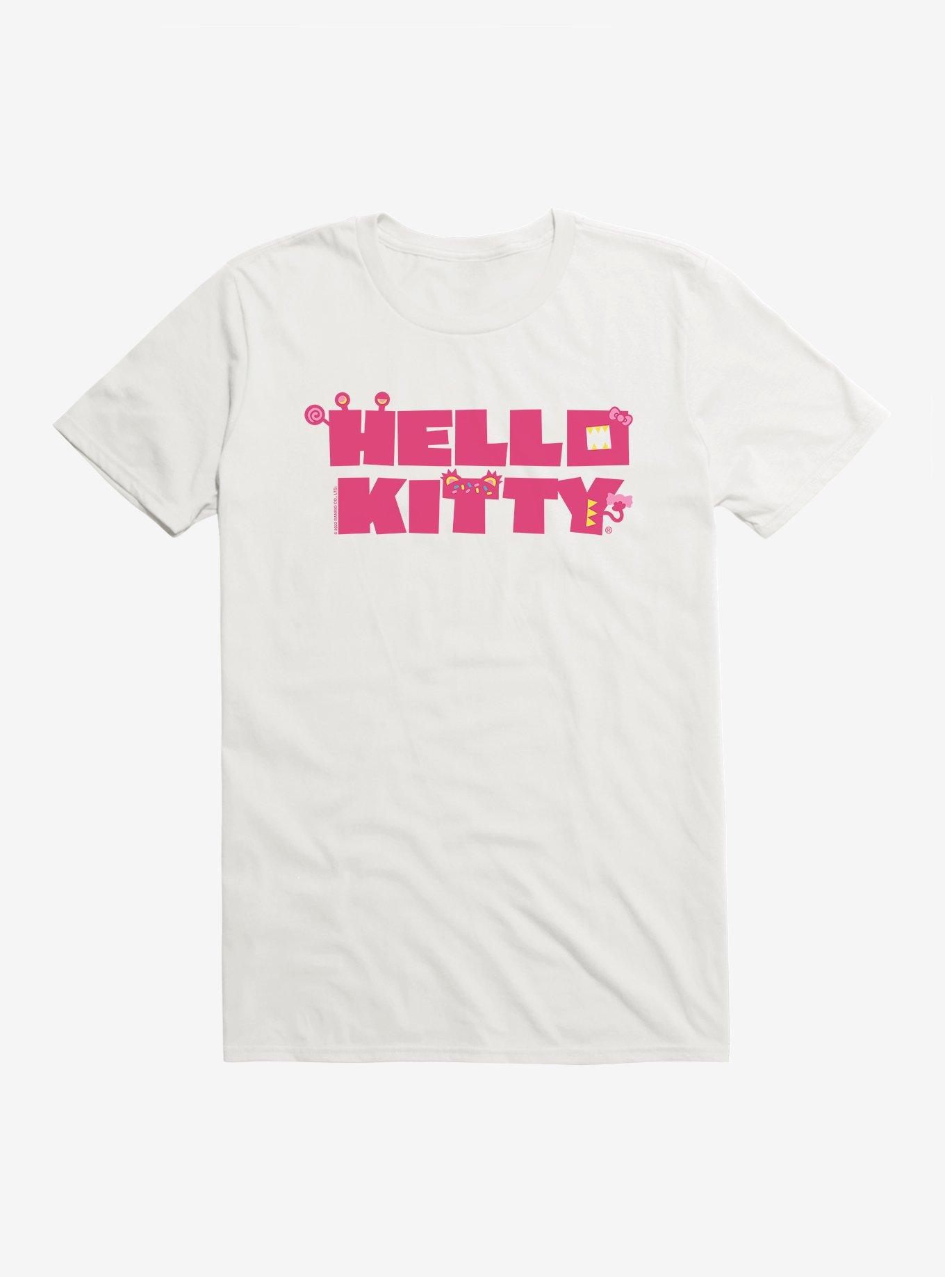 Hello Kitty Sweet Kaiju Stencil T-Shirt | Hot Topic