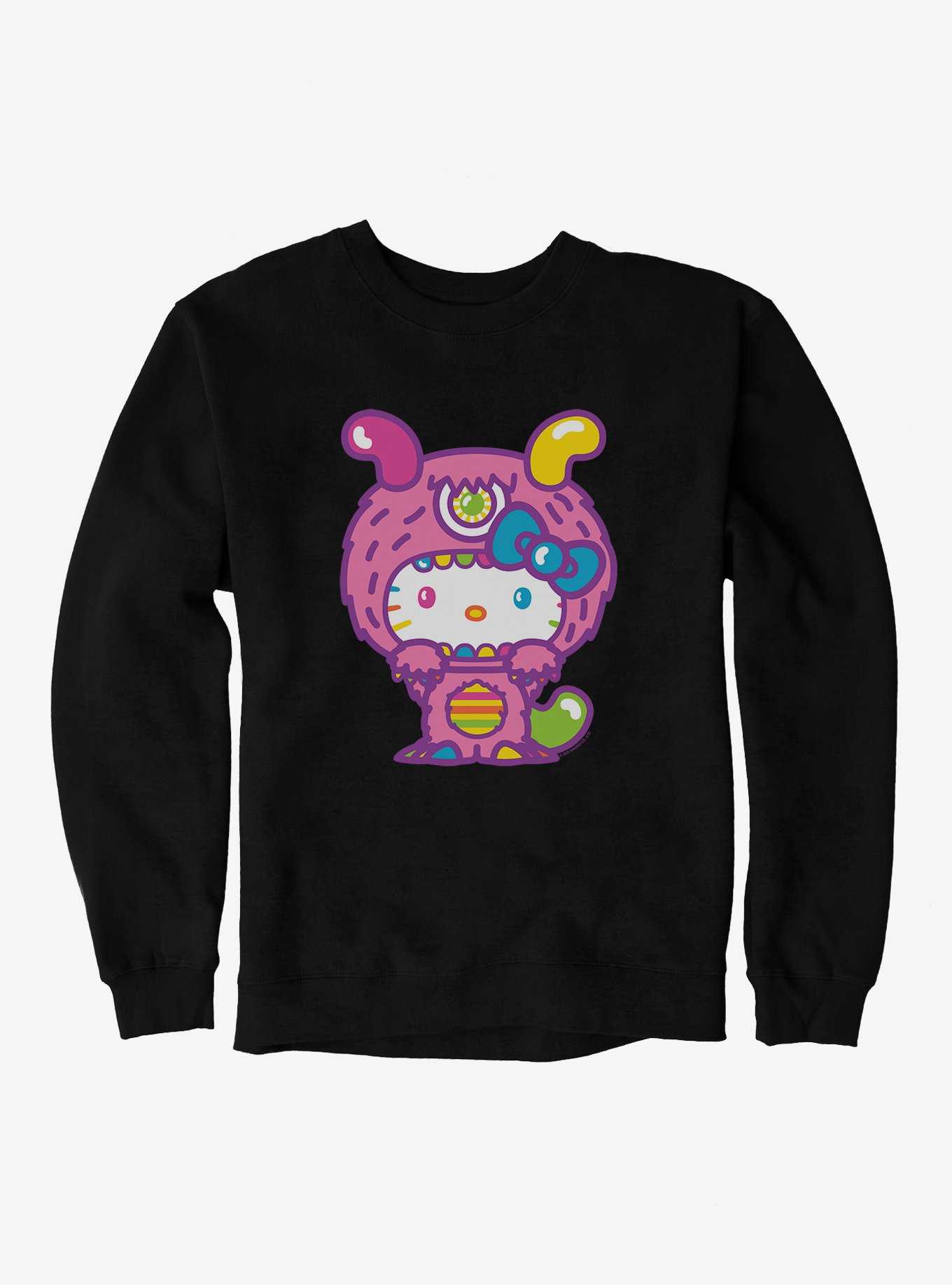 Hello Kitty Sweet Kaiju Fuzzy Sweatshirt, , hi-res
