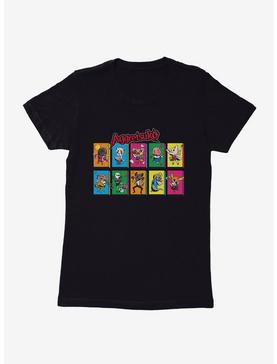Aggretsuko Character Panels Womens T-Shirt, , hi-res