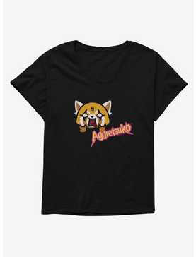 Aggretsuko Metal Icon Womens T-Shirt Plus Size, , hi-res