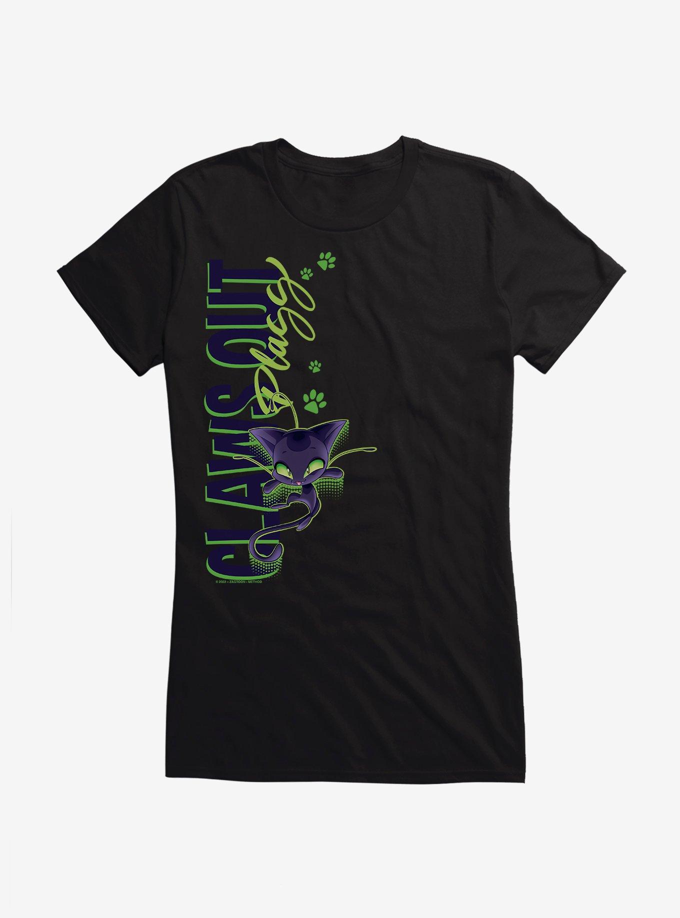 Miraculous: Tales of Ladybug & Cat Noir Claws Out Girls T-Shirt