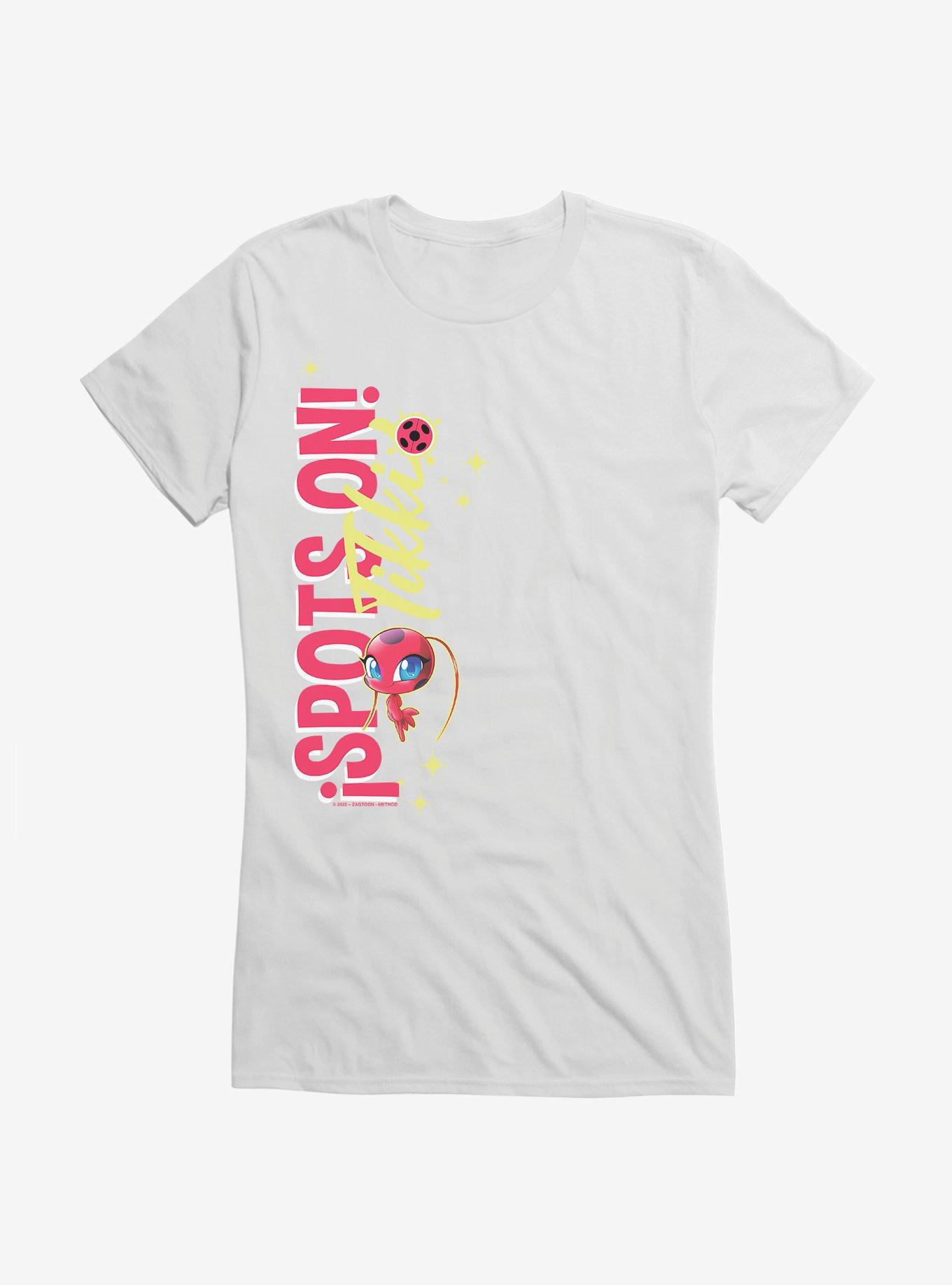 Miraculous: Tales of Ladybug & Cat Noir Ladybug Spots On Tikki Girls T-Shirt, WHITE, hi-res