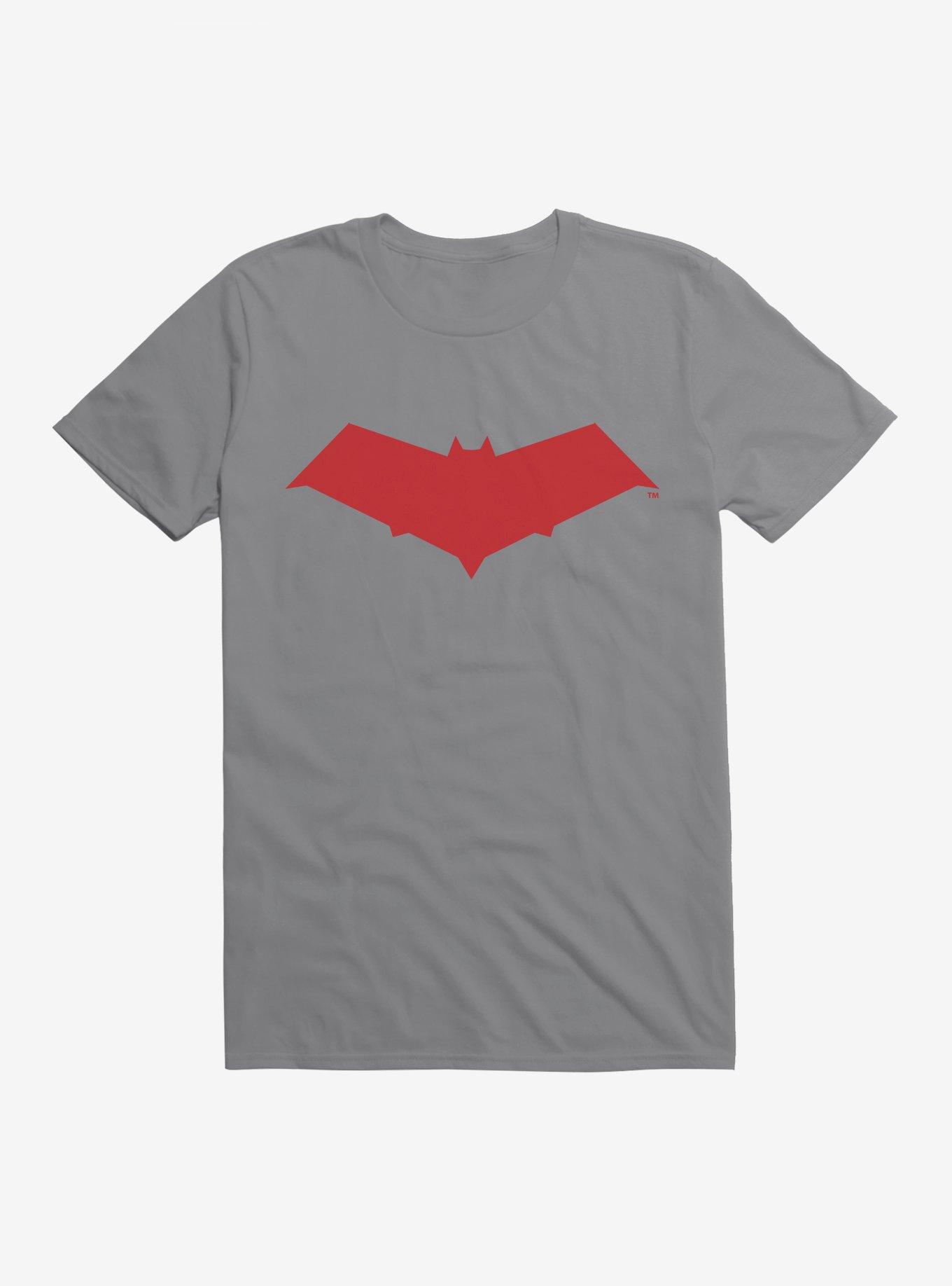 Red store hood shirt