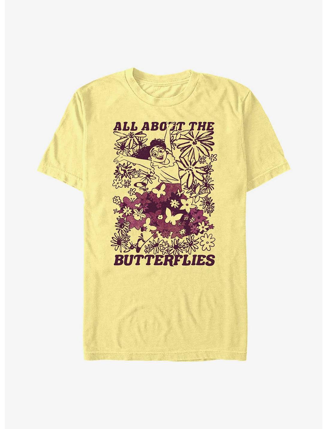 Disney Encanto Mirabel All About Butterflies T-Shirt, BANANA, hi-res