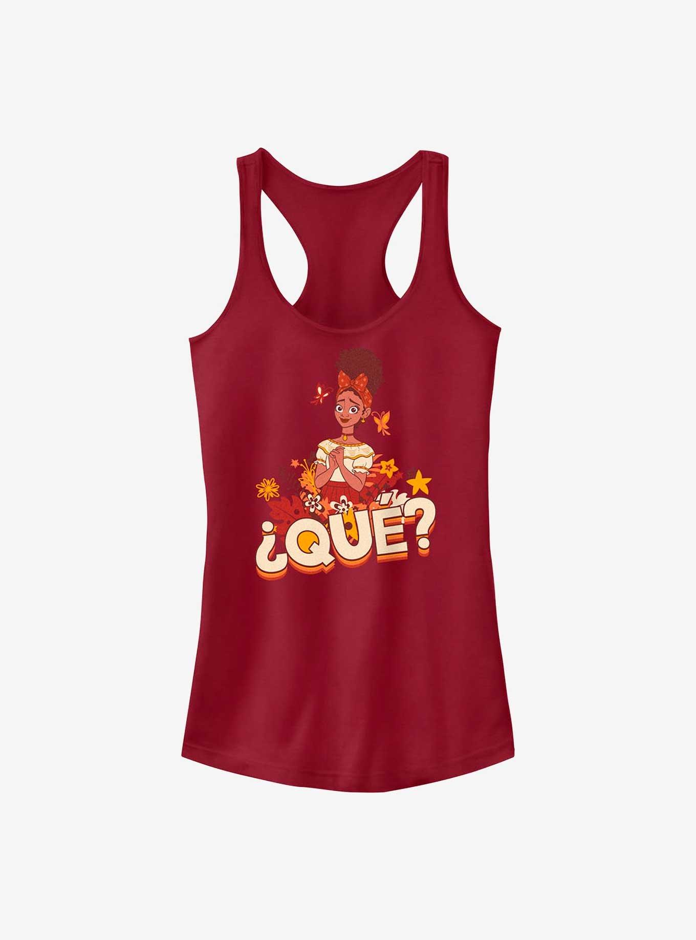 Disney's Encanto Dolores Que Girl's Tank, SCARLET, hi-res