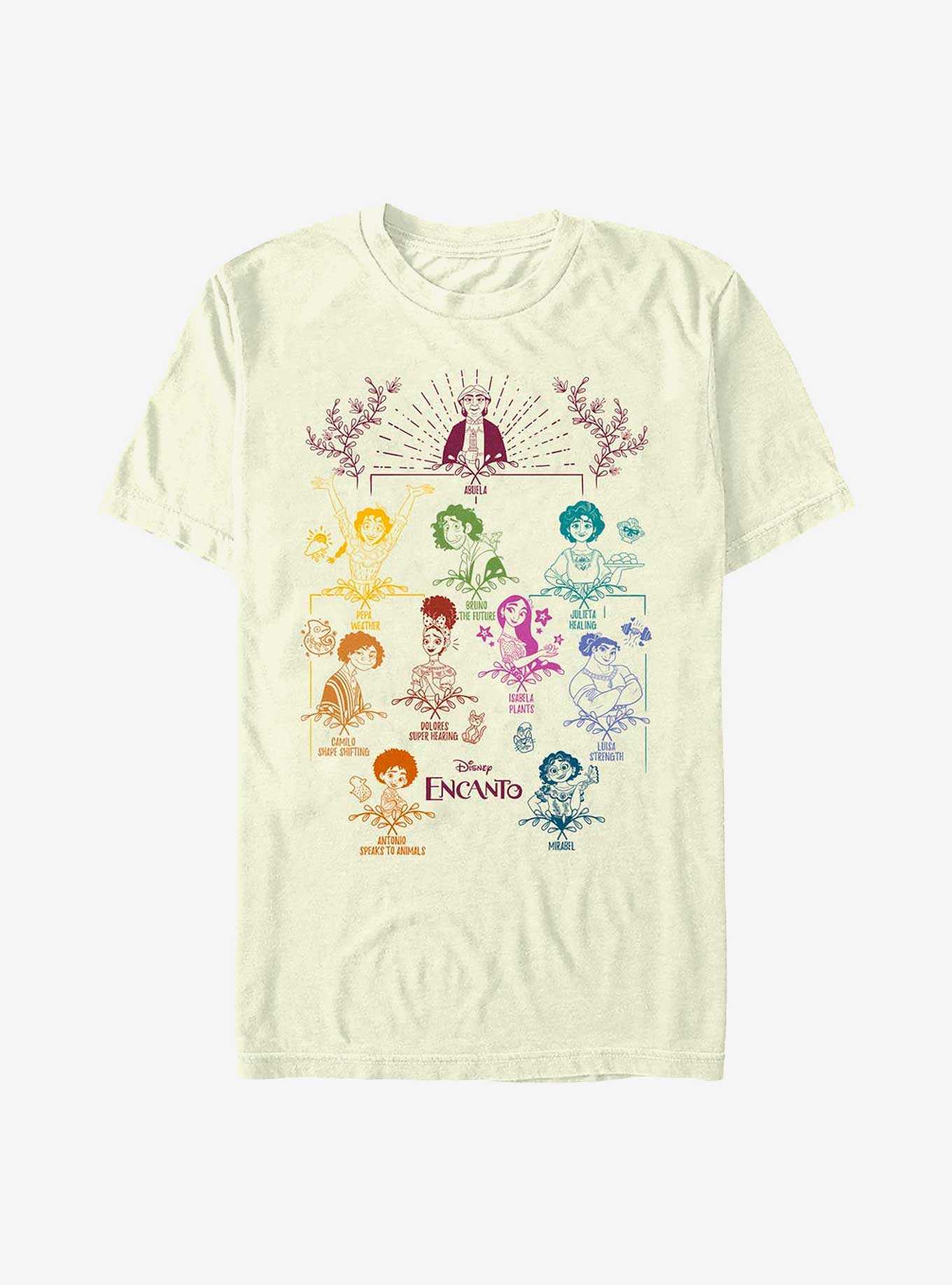 Disney's Encanto Doodle Family Tree T-Shirt, , hi-res