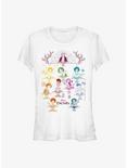 Disney's Encanto Doodle Family Tree Girl's T-Shirt, WHITE, hi-res