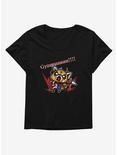 Aggretsuko Metal Guitar Rock & Roll Womens T-Shirt Plus Size, , hi-res
