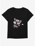 Aggretsuko Metal Hard Rock Womens T-Shirt Plus Size, , hi-res