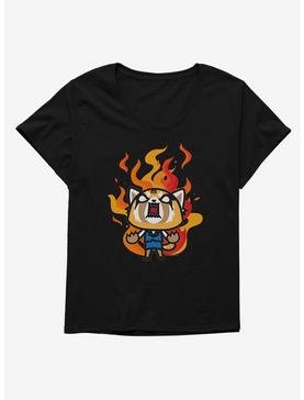 Aggretsuko Metal Rage Womens T-Shirt Plus Size, , hi-res