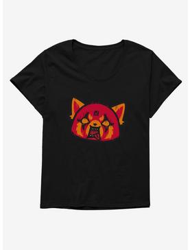 Aggretsuko Metal Rock Out To The Max Womens T-Shirt Plus Size, , hi-res