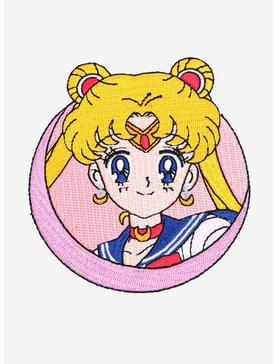 Sailor Moon Smiling Patch, , hi-res