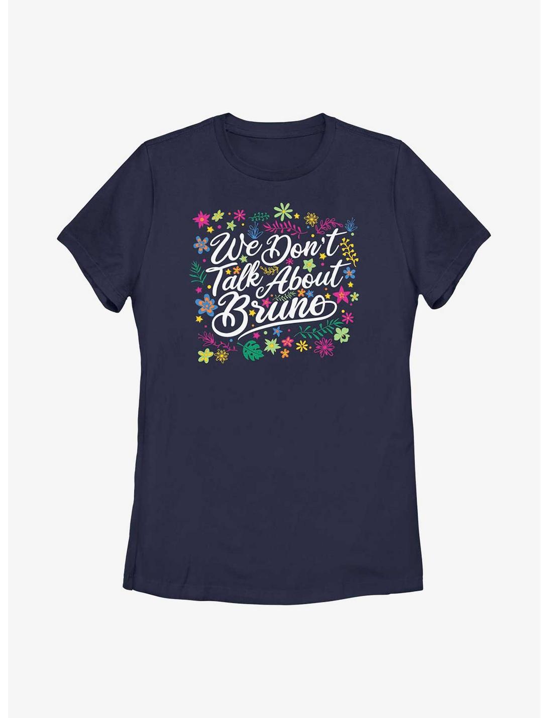 Disney Encanto We Don't Talk About Bruno Colorful Womens T-Shirt, NAVY, hi-res
