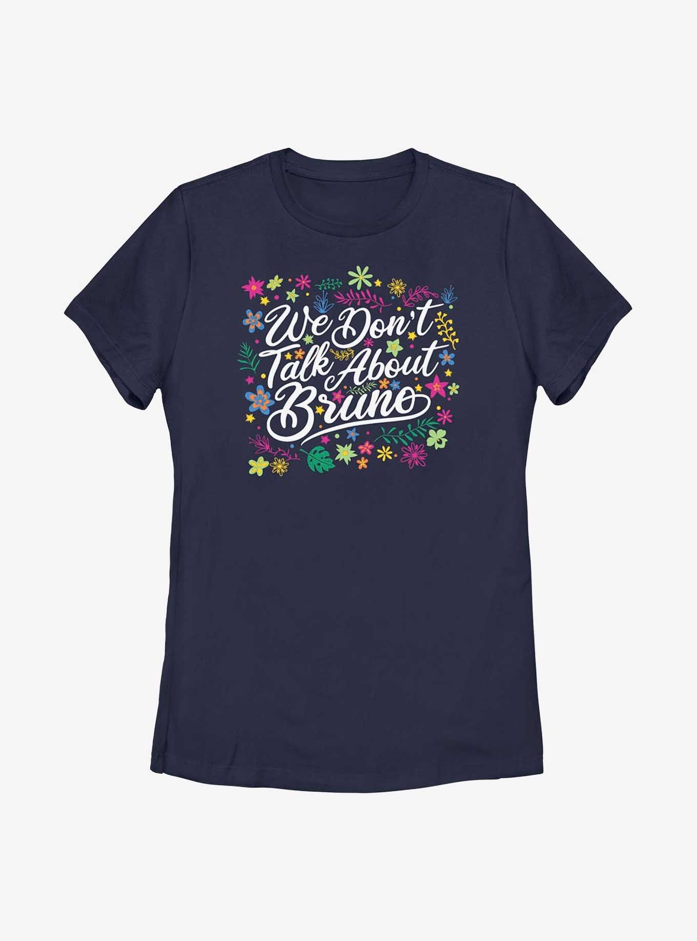 Disney Encanto We Don't Talk About Bruno Colorful Womens T-Shirt, NAVY, hi-res