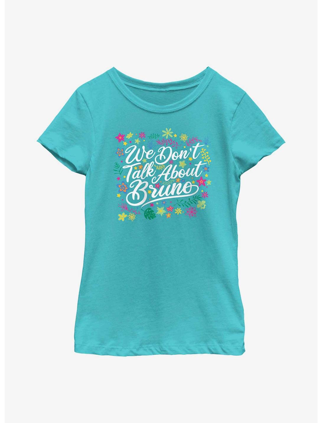 Disney Encanto We Don't Talk About Bruno Colorful Youth Girls T-Shirt, TAHI BLUE, hi-res