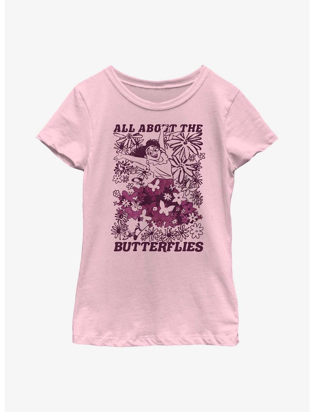 Disney Pixar Encanto Mirabel All About The Butterflys Girls Standard T-Shirt 