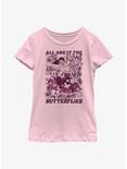 Disney Encanto Mirabel All About Butterflies Youth Girls T-Shirt, PINK, hi-res
