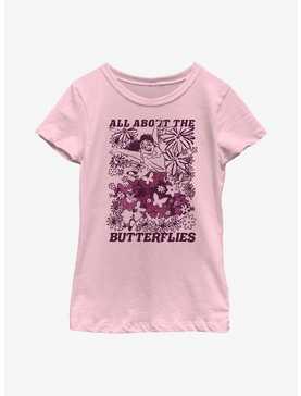 Disney Encanto Mirabel All About Butterflies Youth Girls T-Shirt, , hi-res