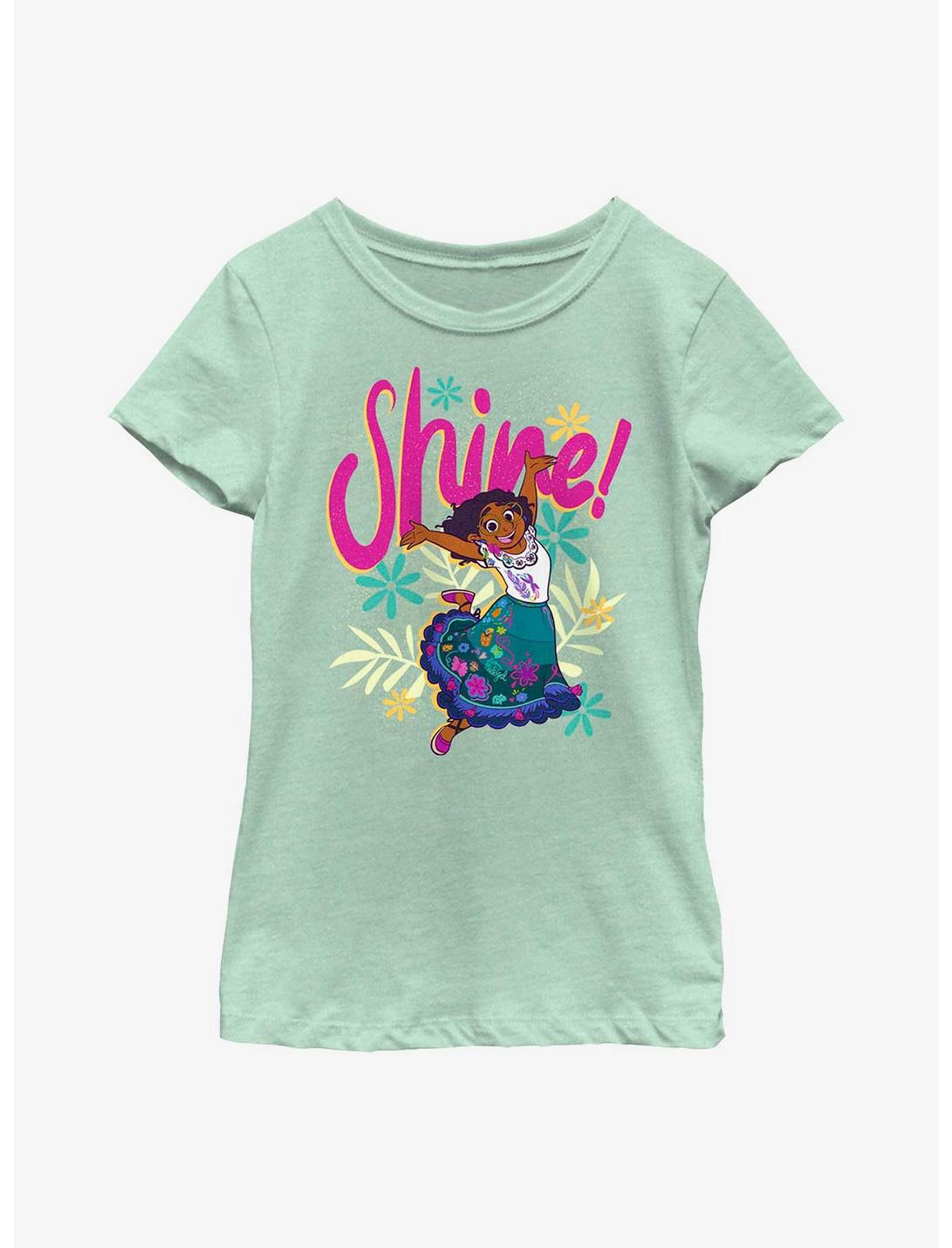 Disney Encanto Shine Mirabel Youth Girls T-Shirt, MINT, hi-res