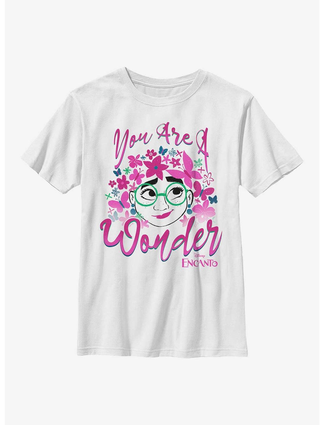 Disney Encanto Mirabel You Are A Wonder Youth T-Shirt, WHITE, hi-res