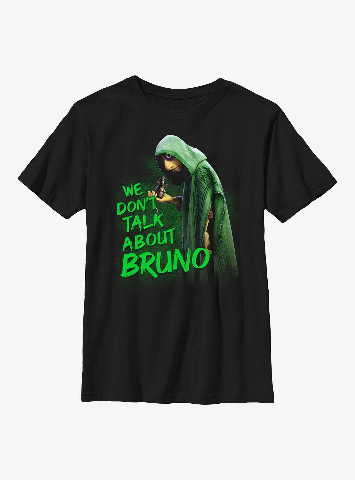 Disney Encanto We Don't Talk About Bruno Youth T-Shirt, BLACK, hi-res