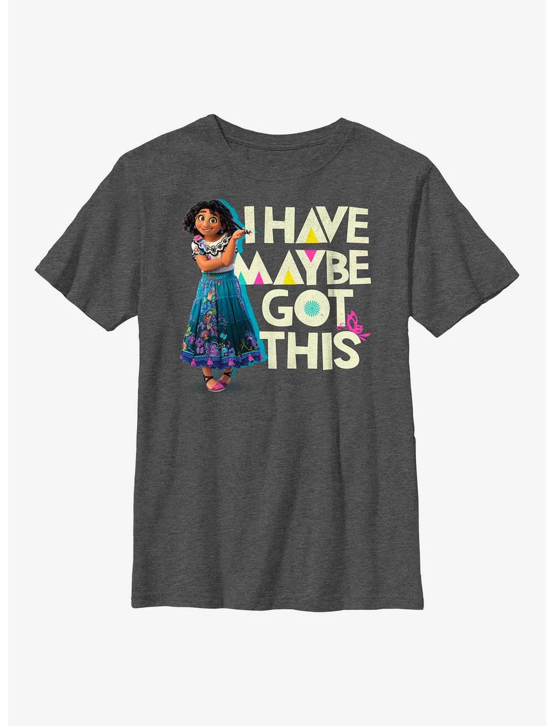 Disney Encanto Mirabel Maybe Got This Youth T-Shirt, CHAR HTR, hi-res