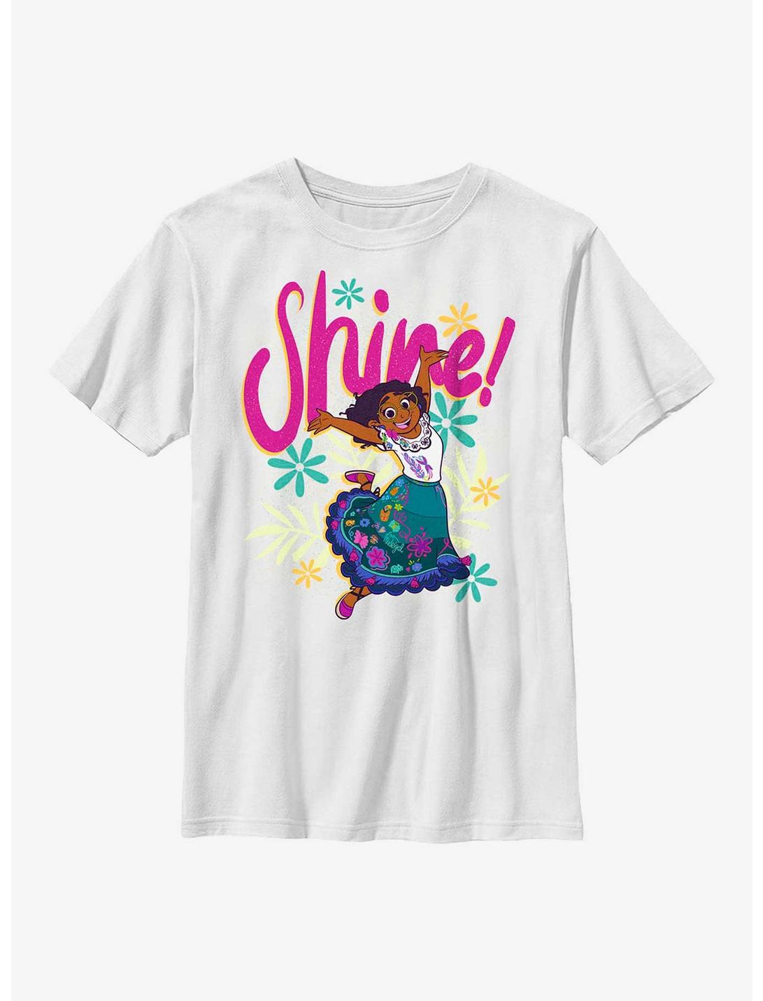 Disney Encanto Shine Mirabel Youth T-Shirt, WHITE, hi-res
