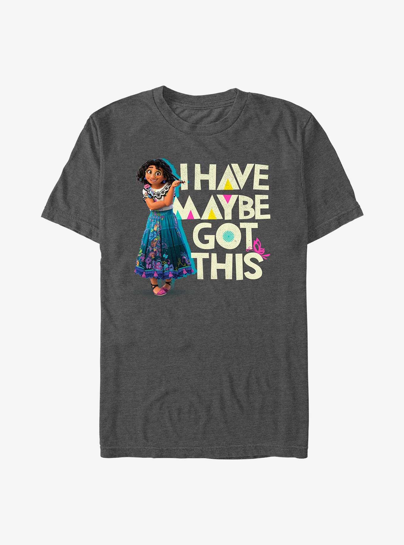 Disney Encanto Mirabel Maybe Got This T-Shirt, CHAR HTR, hi-res view 1