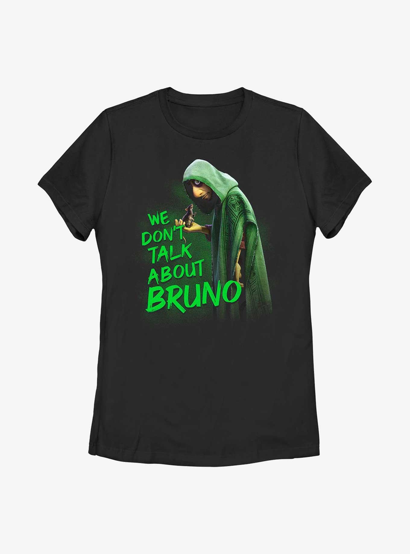Disney Encanto Hooded We Don't Talk About Bruno Womens T-Shirt, BLACK, hi-res
